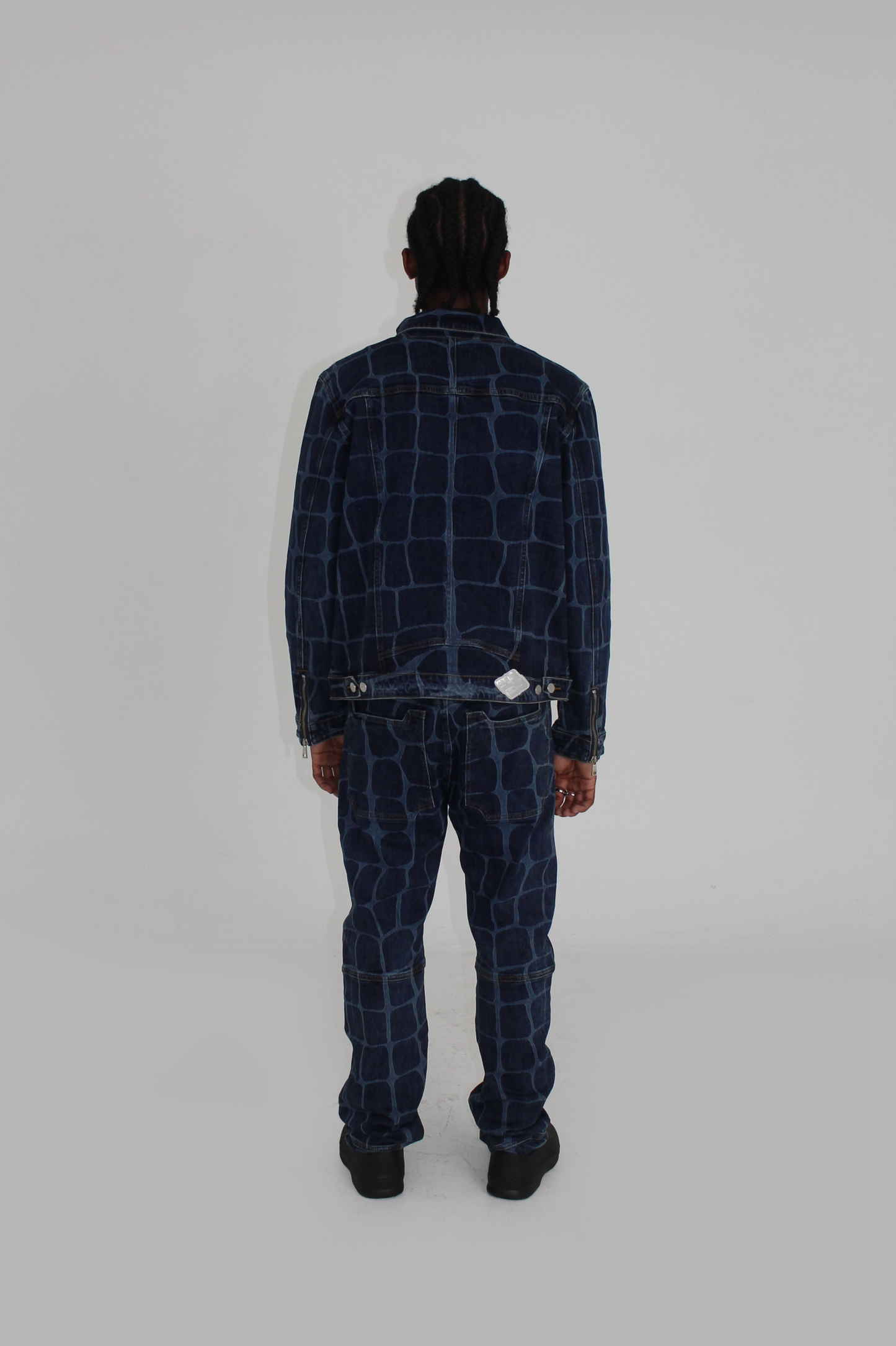 Crocodile Denim Jacket