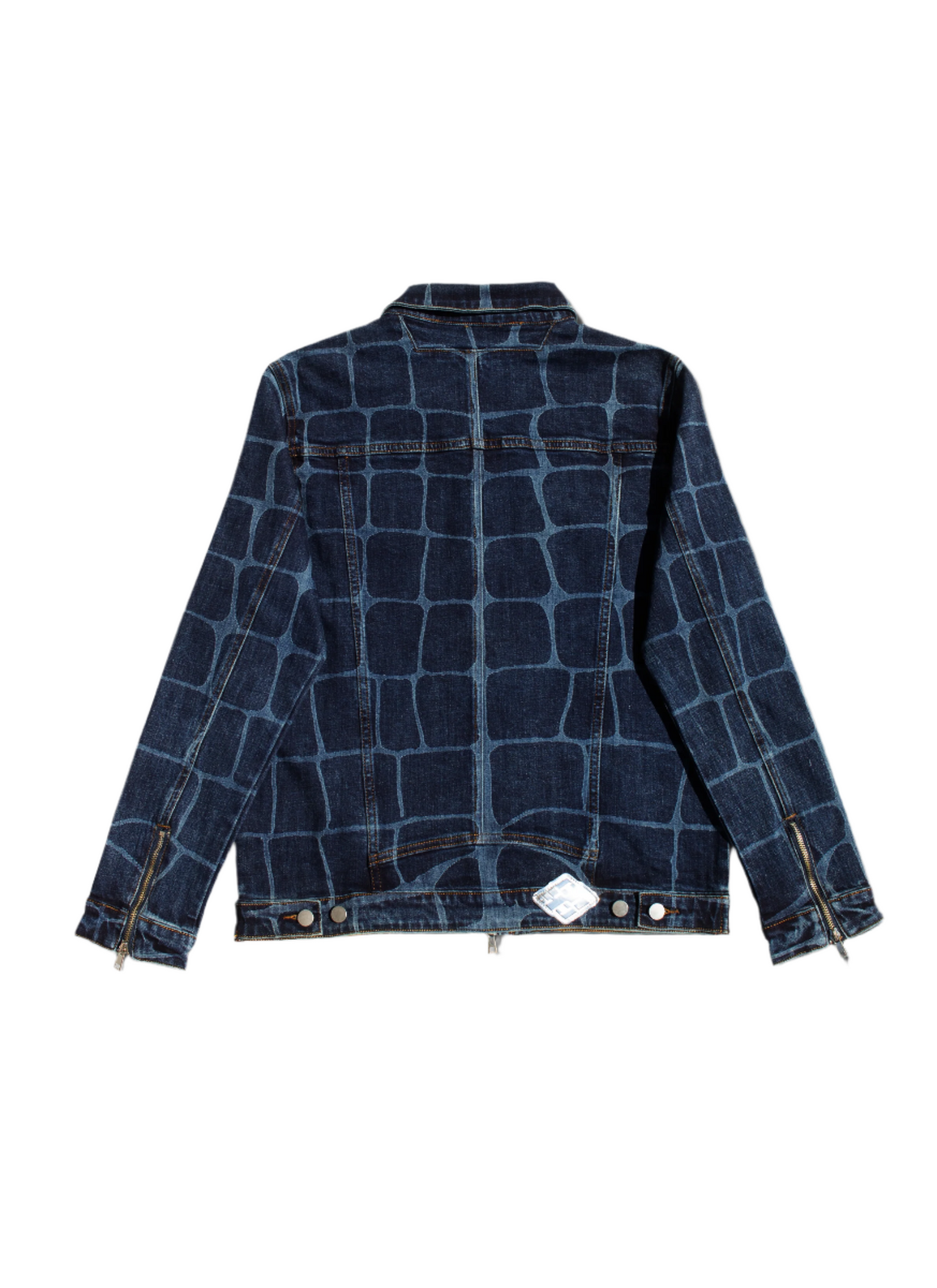 Crocodile Denim Jacket